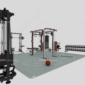 泰诺健TECHNOGYM综合训练器3D模型下载